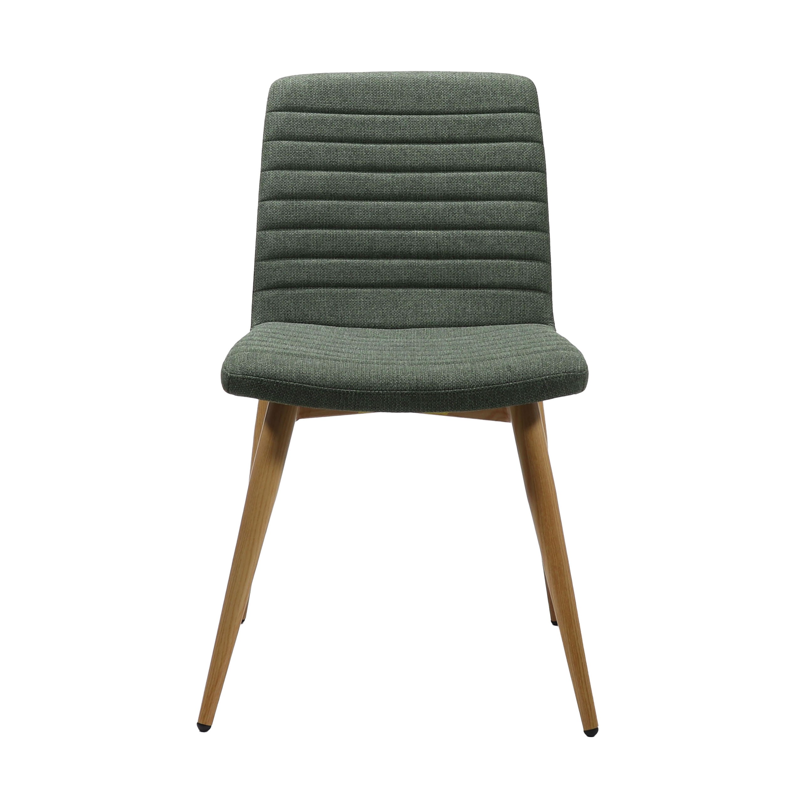 Pixel 4 Leg Chair - Olive Fabric